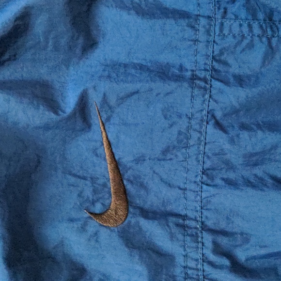 Nike Men's Size Large Vintage Blue Windbreaker Jacket (Please Read) - Picture 7 of 11